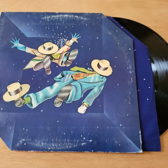 TRAFFIC Shoot Out At The Fantasy Factory LP 1973 Island SW-9323 Rock Jazz LP9 - Picture 1 of 10